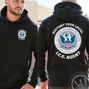Support Your Local ICE Agent Hoodie, Trending Shirt For Unisex