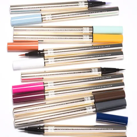 Liquid Line Waterproof Liquid Eyeliner – Long-Lasting, Smudge-Proof Felt Tip for Precise Wings & Graphic Liner by MAKE Beauty