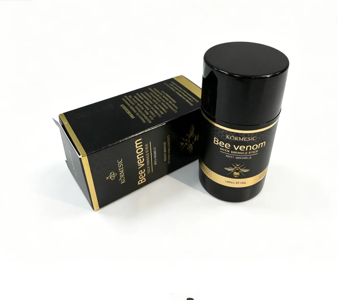 Kormesic Bee Venom Neck Balm - 30g Single Item Neck Cream, Beauty & Body Care Moisturizer with Bee Venom Extract, Tightening Hydrating Smoothening for All Skin Types
