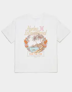 HURLEY Tide Chaser Womens Boyfriend Tee