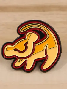 Adorable Lion Cub Enamel Pin, Alloy Brooch Pin, Vintage 90s Style, Perfect Gift for Animal Lovers & Collectors, Cute Animal Pattern, All Seasons, Fashion Accessory