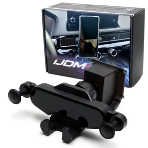 iJDMTOY Smartphone Gravity Holder w/Exact Fit Clip-On Dashboard Mount For 2022-up Honda Civic (Won't Occupy Air Vent Opening)