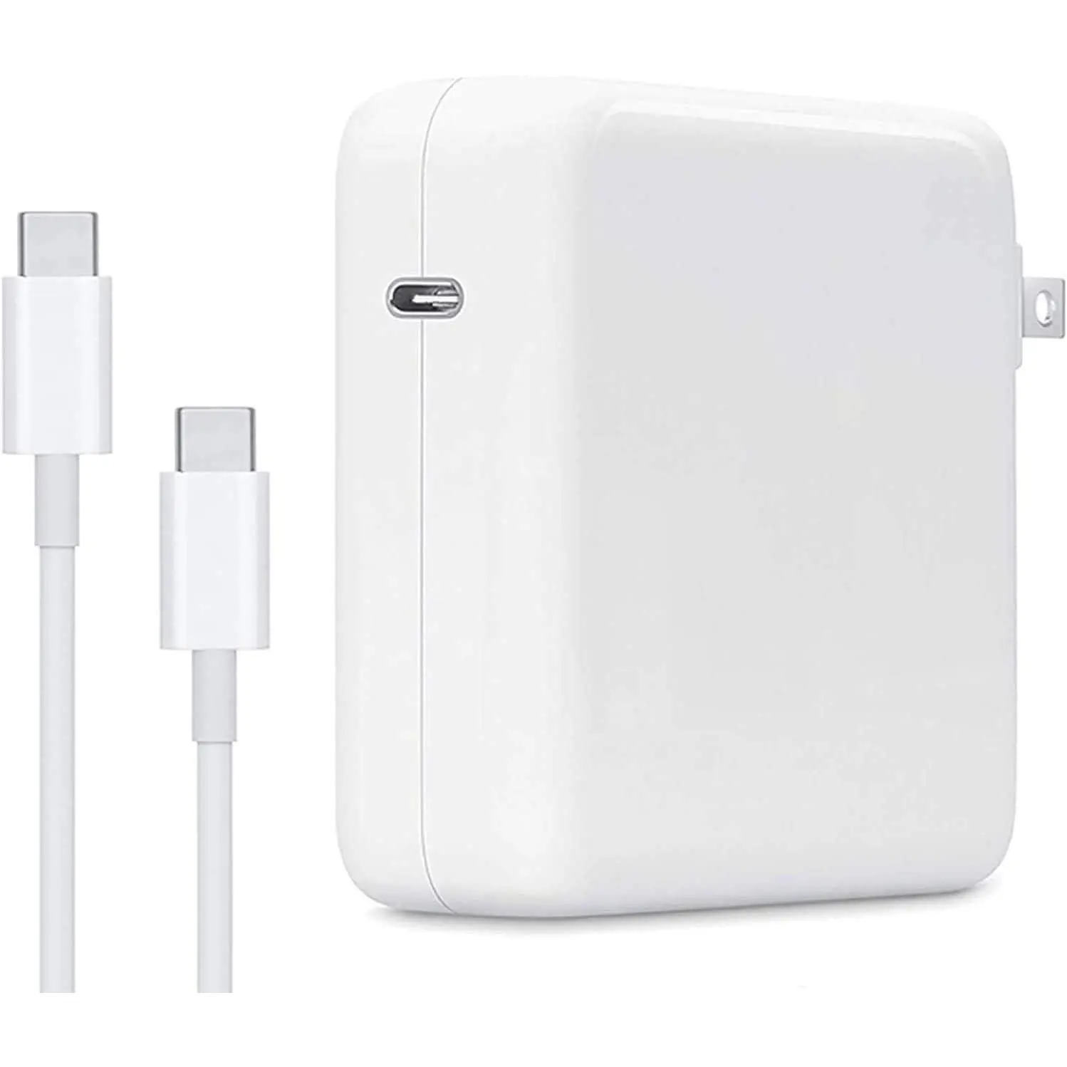 70W GaN USB C Charger Compatible with Mac Book Air 13" 15" M1 M2 M3 2018-2024 Mac Book Pro 13" 14" 16" M1 M2 M3 2020-2024, with 6.6FT USB C Cable as Fast as Original Quality