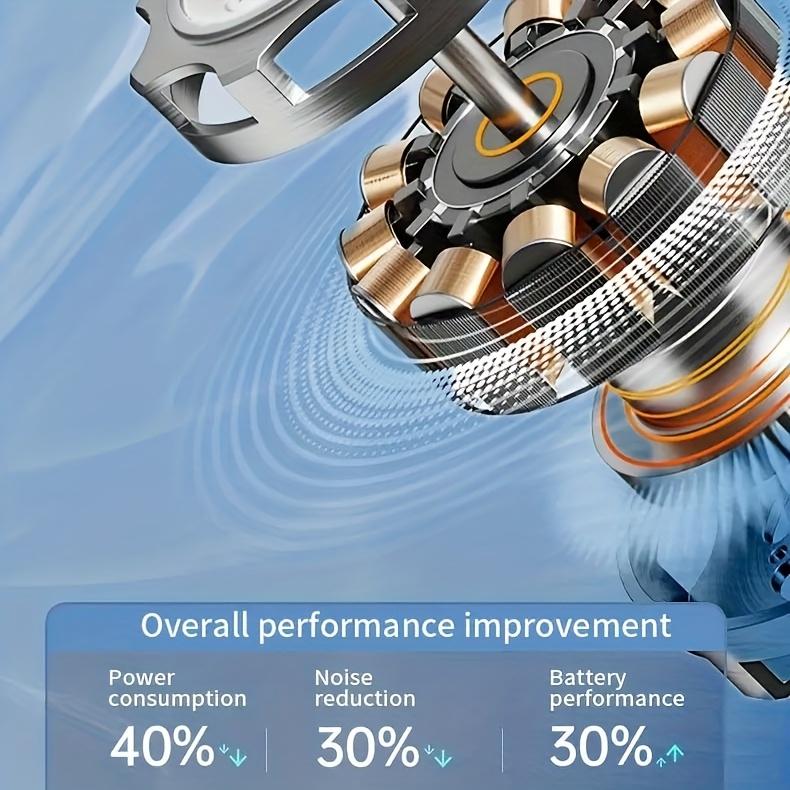 Portable Handheld Mini Fan, Bling Rhinestone, 17000RPM High Speed Personal Cooling Fan, 2400mAh Rechargeable Battery 6-18H Runtime, USB-C Fast Charge, Pocket Size for Wedding, Travel, Commute, Outdoor, Summer Gift