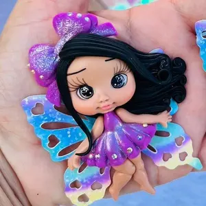 Dazzling Fairy Clay Doll