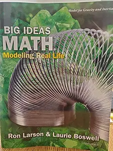 USED-Big Ideas Math: Modeling Real Life - (Grade K) Student Edition (Volume 1) by Laurie Boswell Ron Larson (Author) (Hardcover)
