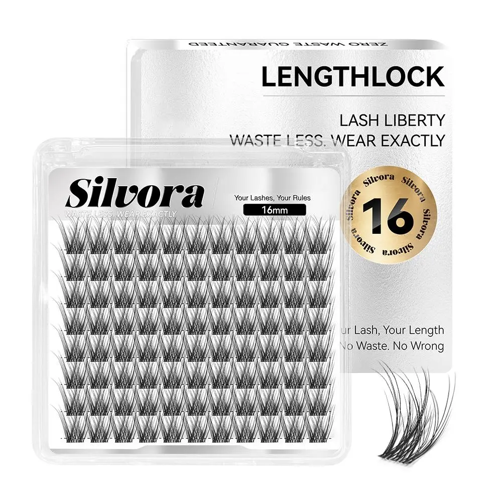 Silvora One-Length 16mm [lash clusters only]