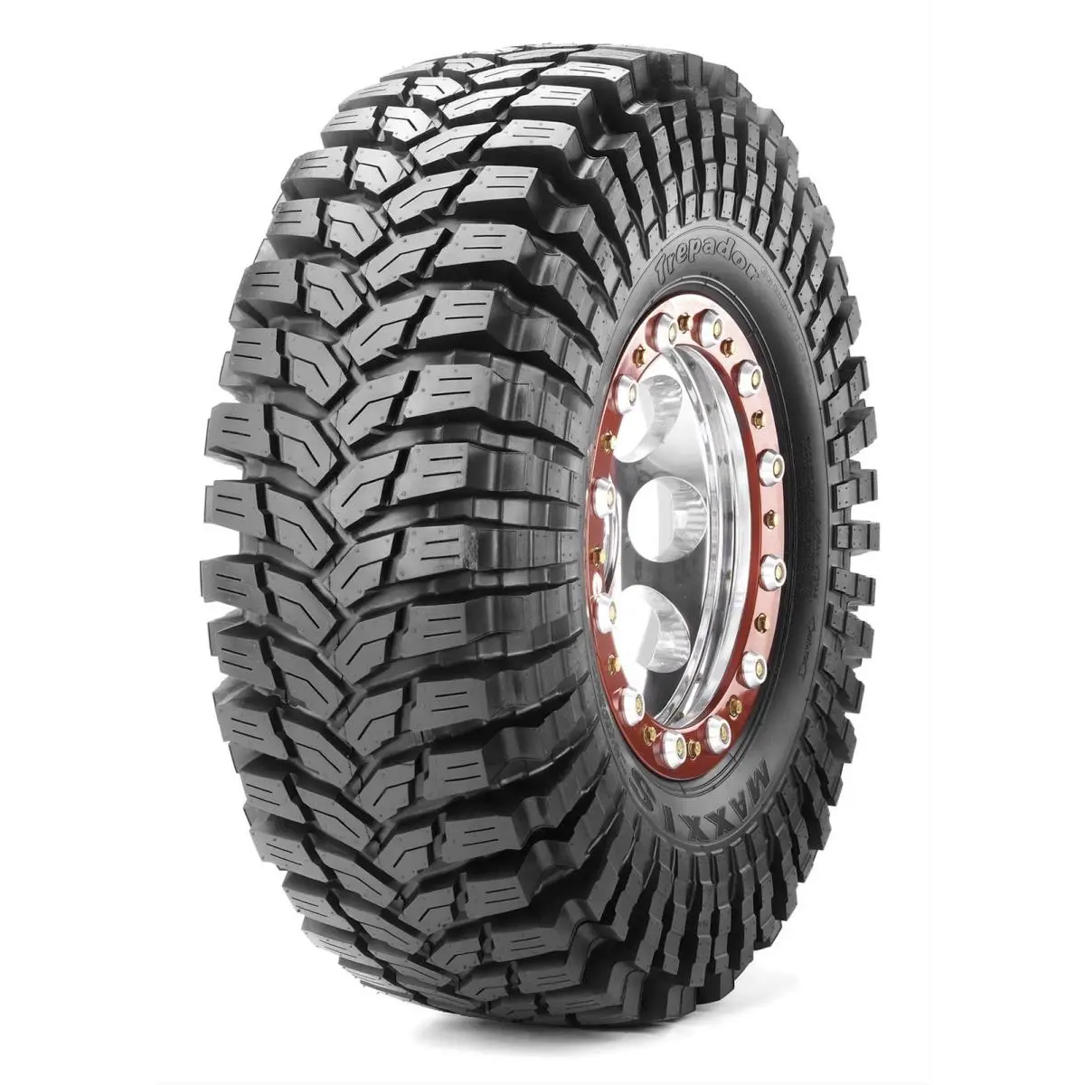 Maxxis M-8060 Trepador Comp Off-Road Tire - 40X13.50-17LT, 8PR, Blackwall, Bias-Ply, Excellent Off-Road Traction, Sticky Race Tread Compound, Ultra-Aggressive Sidewall Design, Conformable Casing