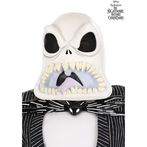 Adult Scary Jack Skellington Deluxe Latex Mask