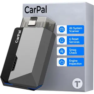 Carpal- OBD2 Code Reader ,  System OBD2 Scanner for iOS & Android,   Check, 6 Maintenance , Smog Check, Repair Guide, 1 Year Free Update