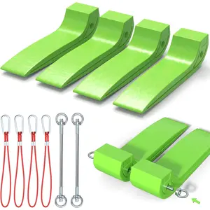 car stuffCombinable Tire Skates 4 Pack, 3.2 in to 6.4 in Width Adjustable Towing Skates, Heavy-Duty Safe Car Skate for Tow Truck, Single Towing Skate Has A 4,000 lb