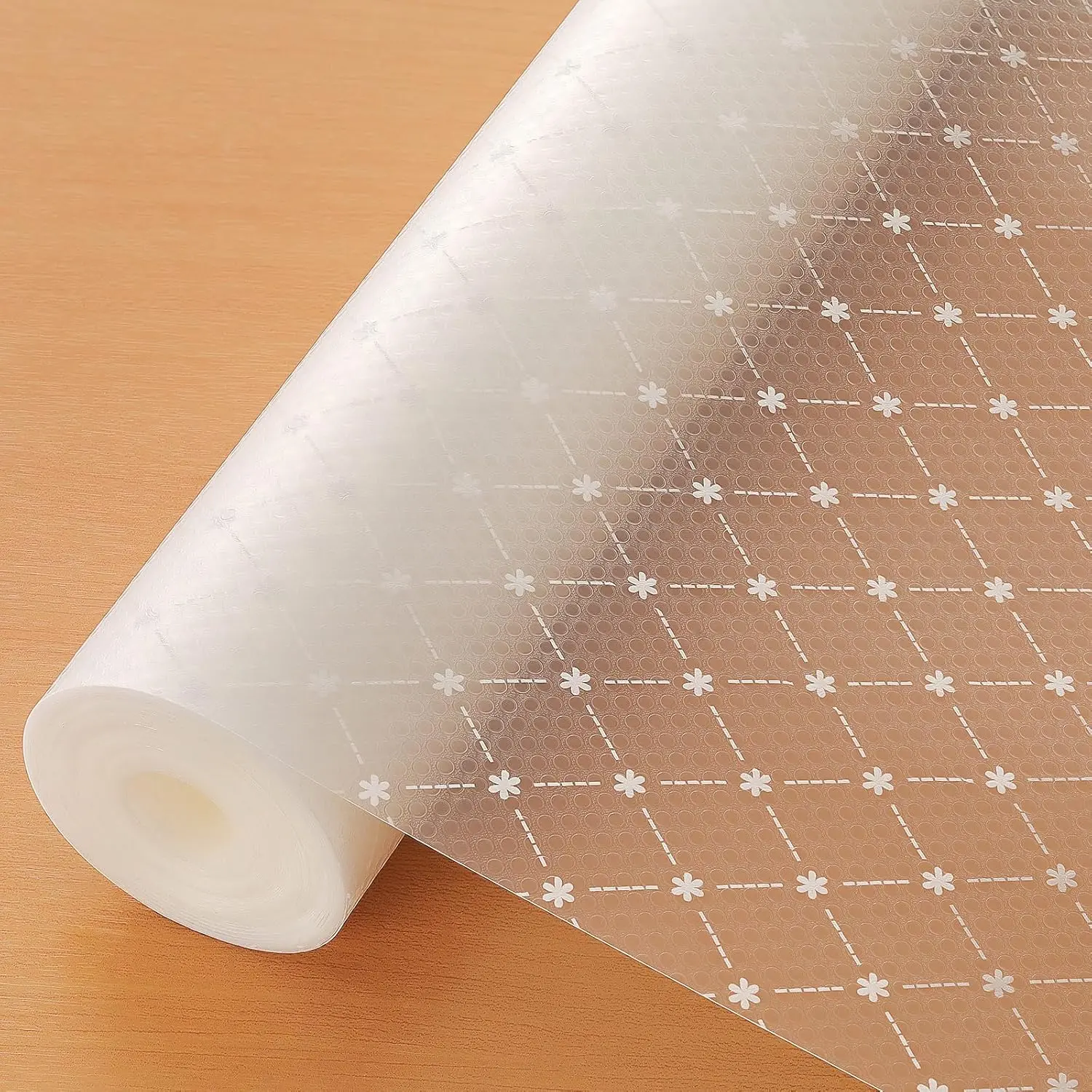 Shelf Liner  Premium Non-Adhesive Cabinet & Drawer Liner for Kitchen   Waterproof Shelf Paper with Modern Pattern  Durable EVA Cabinet Mat  Easy  to Cut (12" W x 240" L) - TikTok Shop
