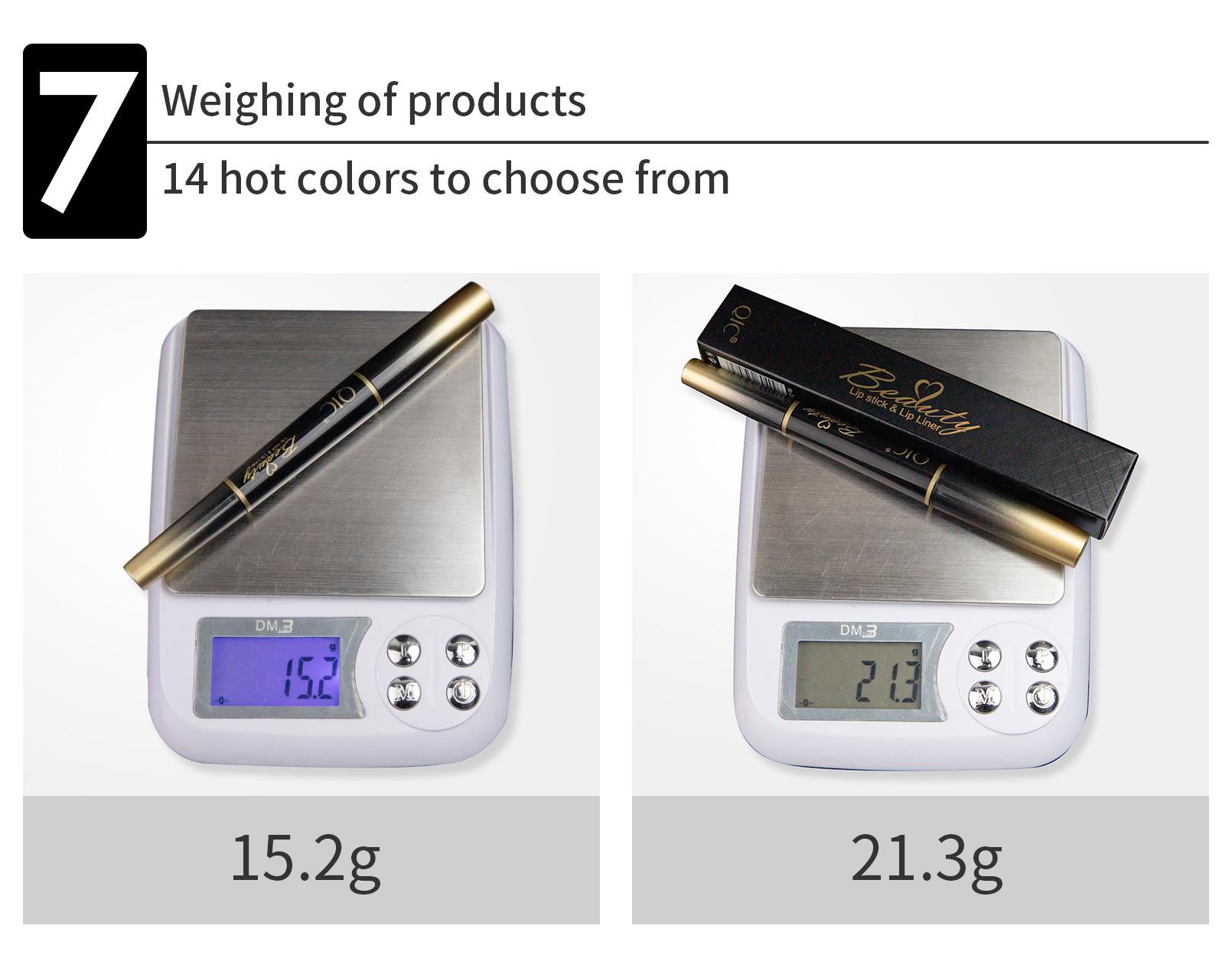 2-in-1 Matte Lipstick & Lip Liner Pen, Creamy Smooth Texture with High Pigment, Lip Duo for Defined Lips and Full Color, for Daily Wear and Parties