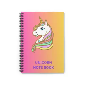 Whimsical Unicorn Spiral Notebook - Perfect for Kids & Creative Souls