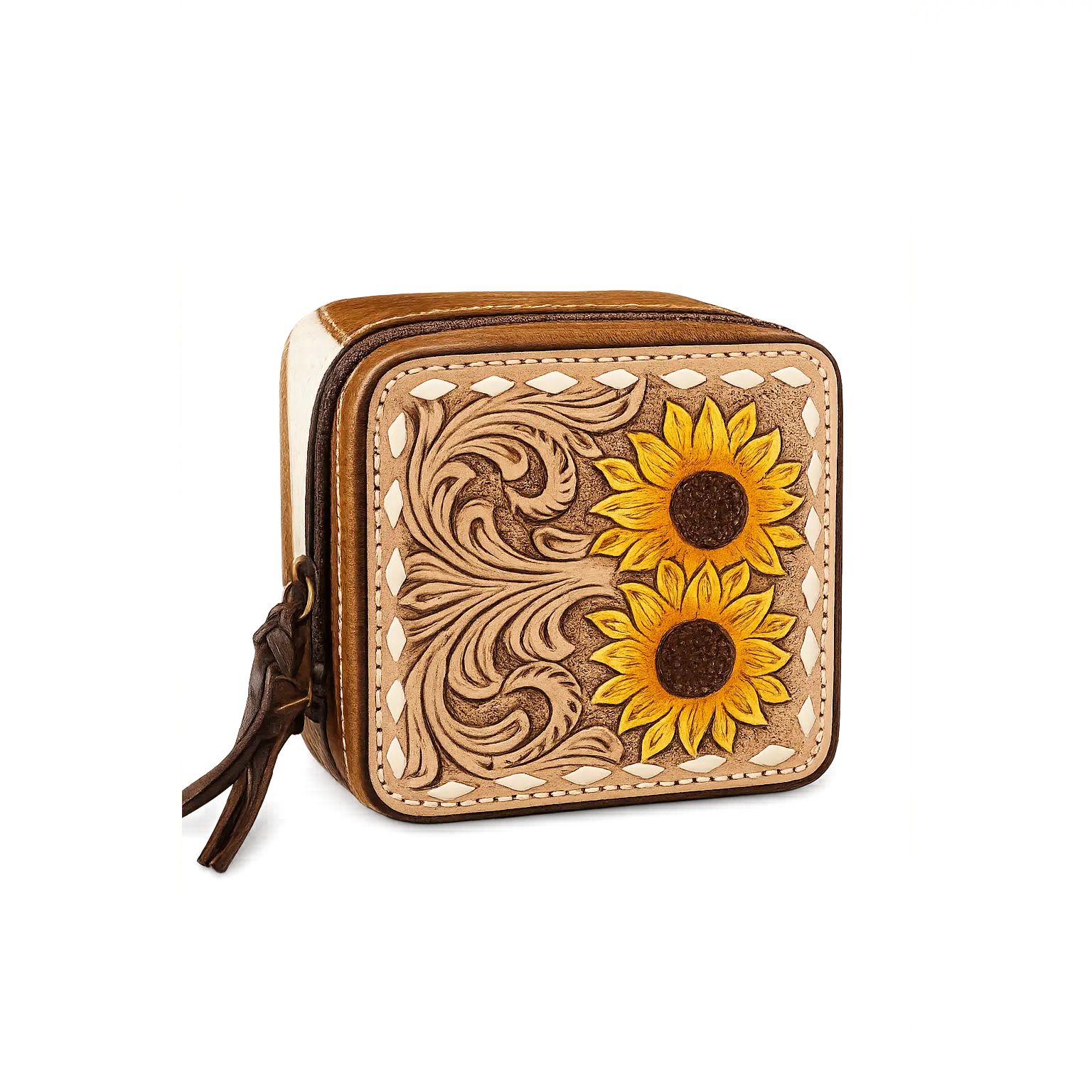 Sunflower jewelry box!