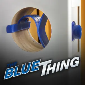 Thing Temporary Door Latches, Blue - Case of 300