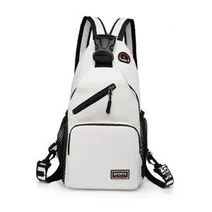 12.99 inch-Small Sling Bag Crossbody Backpack Over the Shoulder Bag for Men Women Travel Outdoors, Lightweight Sling Chest Pack