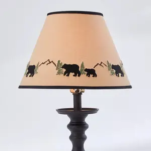 Black Bear Lamp Shade Black Bear Lamp Shade