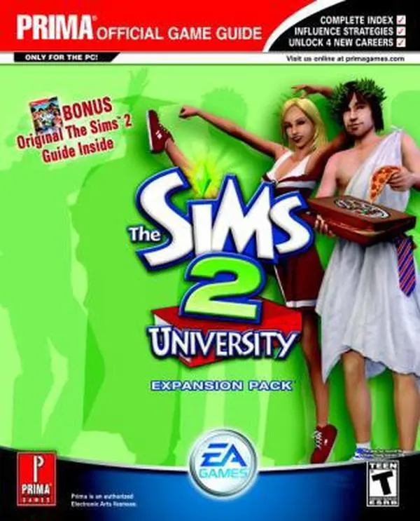 USED Book - The Sims 2: University by Greg Kramer (Paperback) - english