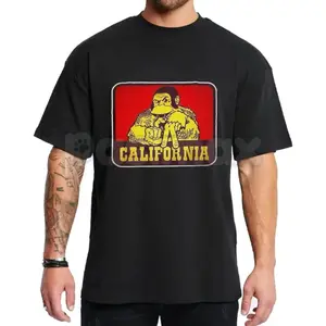 California Monkey LA Shirt - West Coast Chicano Style Tee - Los Angeles Cholo Aesthetic Graphic Shirt - Lowrider Culture Apparel - Cali Pride Streetwear