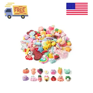 Slime Charms, 100pcs, Resin Charms, Charms for Slime