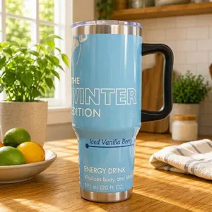 Energy Racing Tumbler 20oz - 40oz, Stainless Steel Vacuum Insulated Travel Cup, Multiple Styles