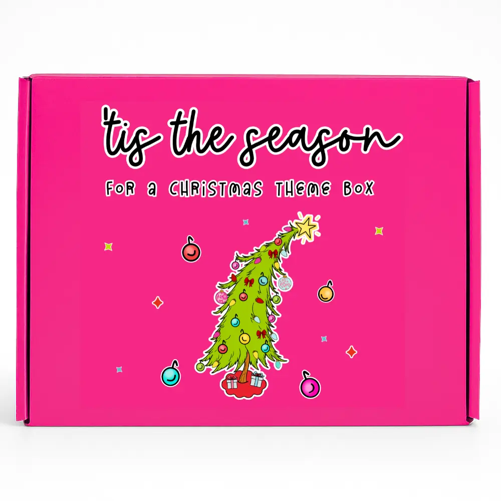 Women’s Christmas Gift Box | Pick Your Theme | Tee + Tumbler + Ornament + Earrings | Cute Holiday Gift Ideas