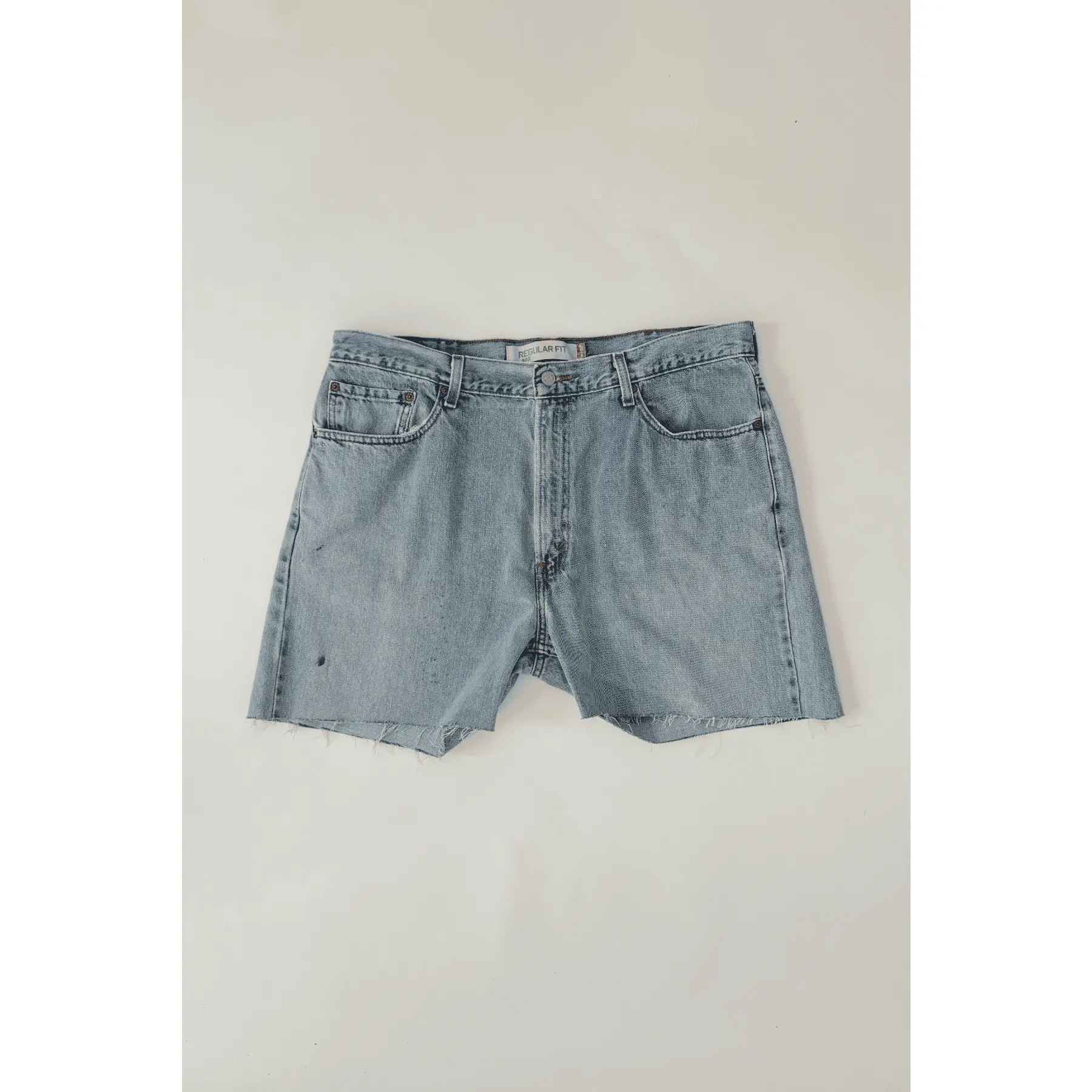 Upcycled 505 Levi’s Denim High Waist Shorts 40 W