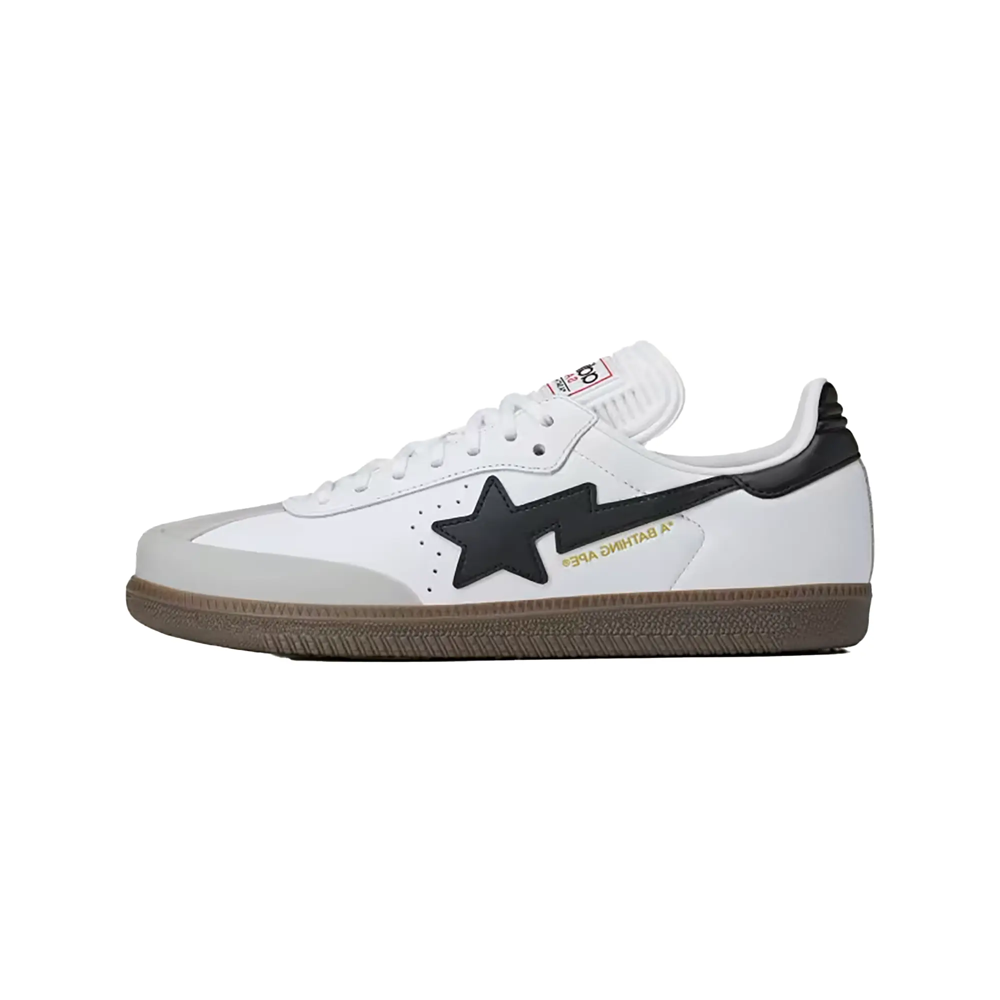 Samba "Bape - White Black" JR9245