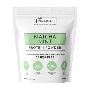 Just Ingredients Matcha Mint Protein Powder