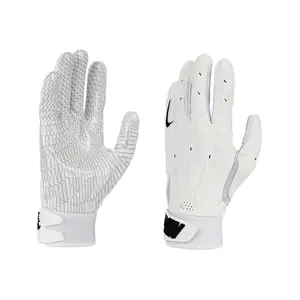 Nike D-Tack 7.0 Football Gloves - MAX Protection Linemen Gloves with Full Padded Back & Knuckle Armor for Secure Grip & Control