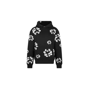 Cactus Tears Wreath Hoodie "Black" DT042