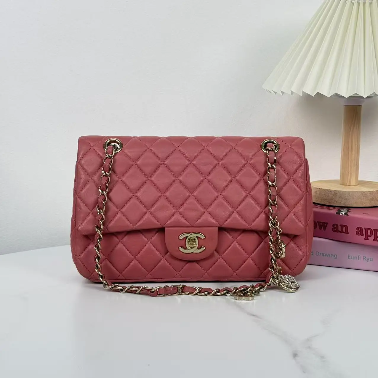 Pre-owned CHANEL Valentine's Day Limited Edition Classic Flap Bag