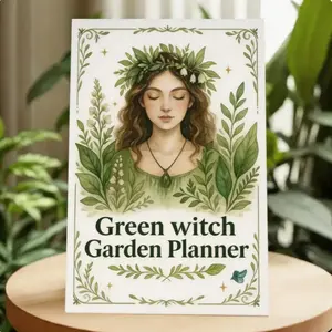 Witch Garden Magic Notebook, Paper Material, Single Unit Count, Ideal for Journaling and Note-Taking, Unique Design