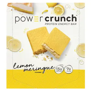 BNRG Power Crunch®, Protein Energy Bar, Lemon Meringue, 12 Bars, 1.4 oz (40 g) Each