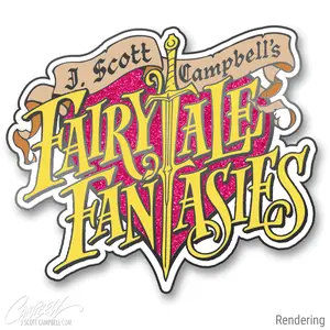 FTF Crest 2023 First Edition Pin J. Scott Campbell