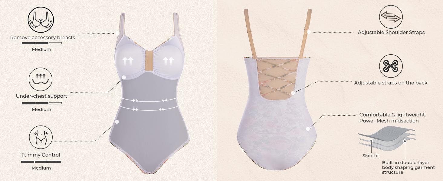 【S-2XL】Hanna Nikole Women One Piece Tummy Control Slimming Swimsuits Modest Bathing Suit Ruched Shapewear Swimwear 2026