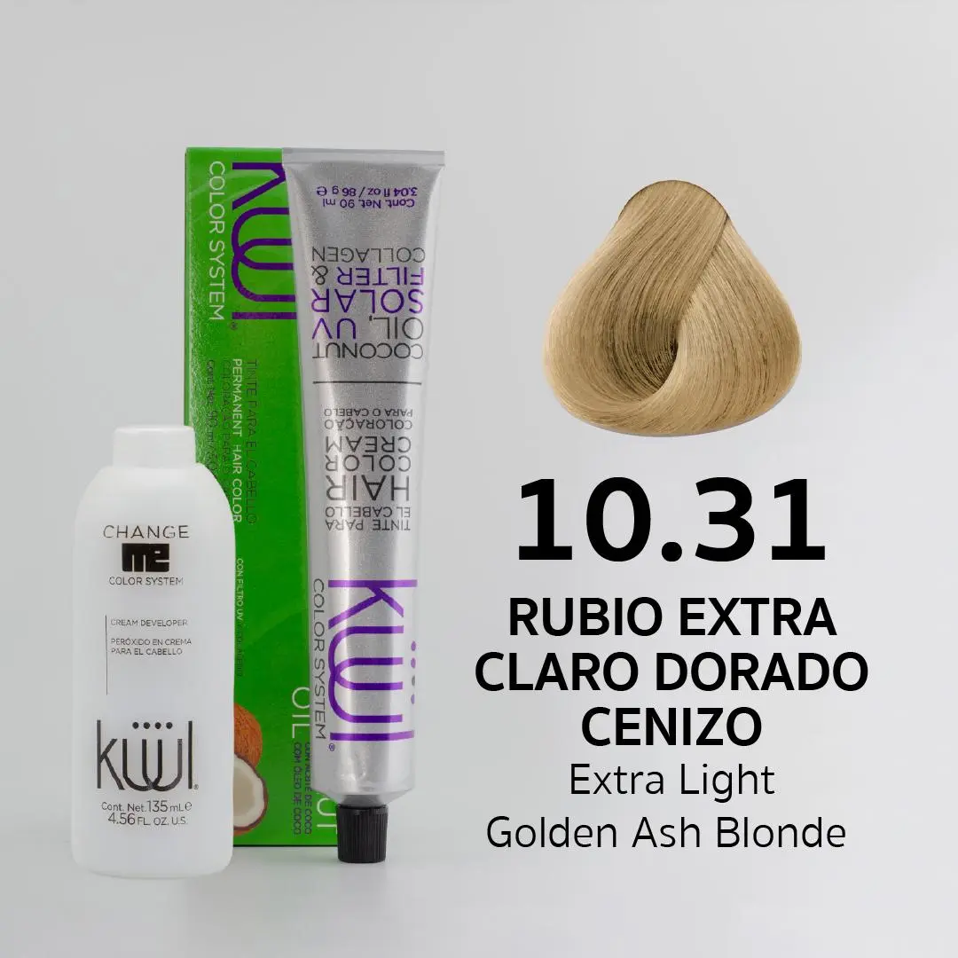 10.31	Extra Light Golden Ash Blonde