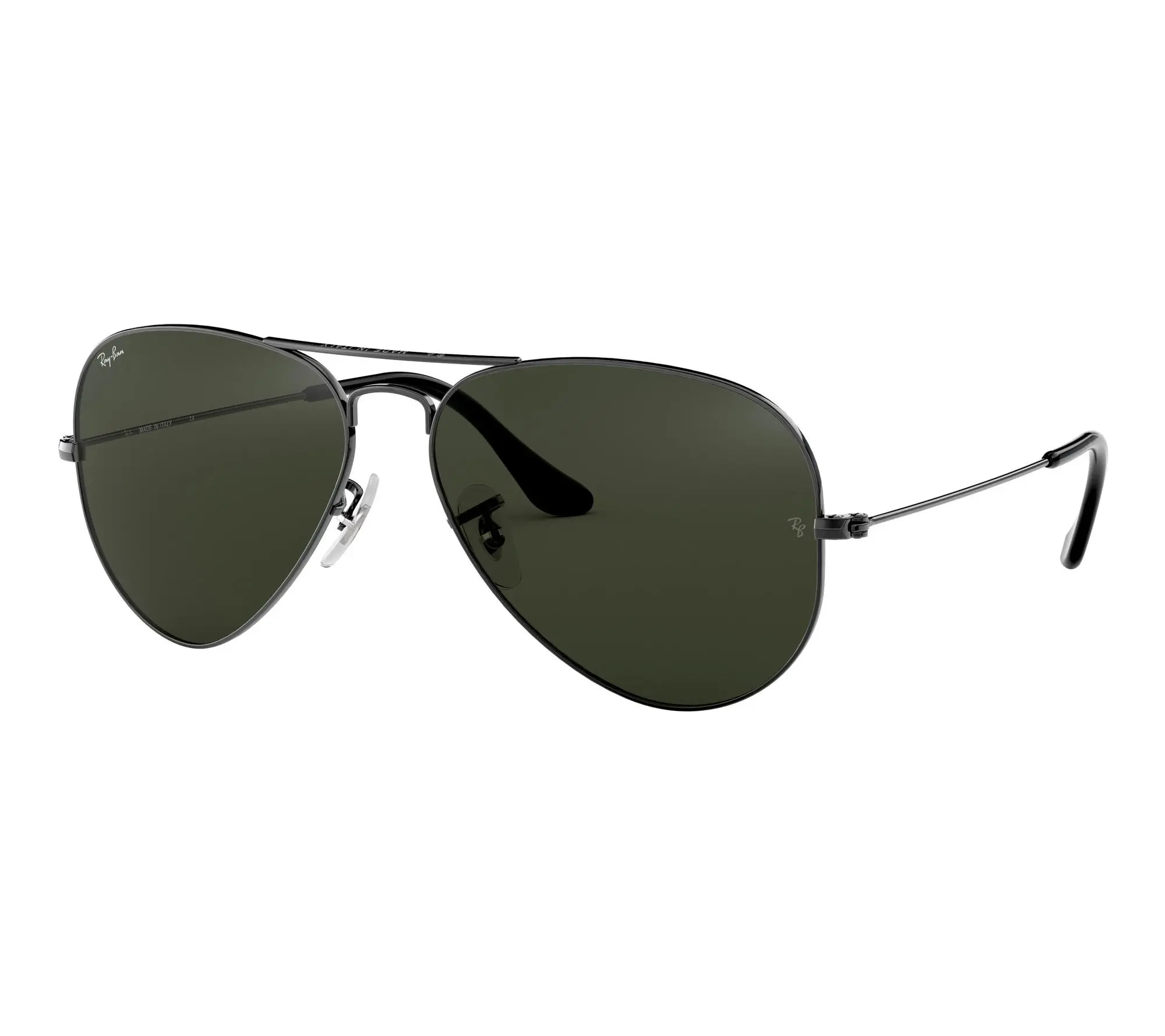 Ray-Ban Aviator Classic Sunglasses-Polished Gunmetal-58mm