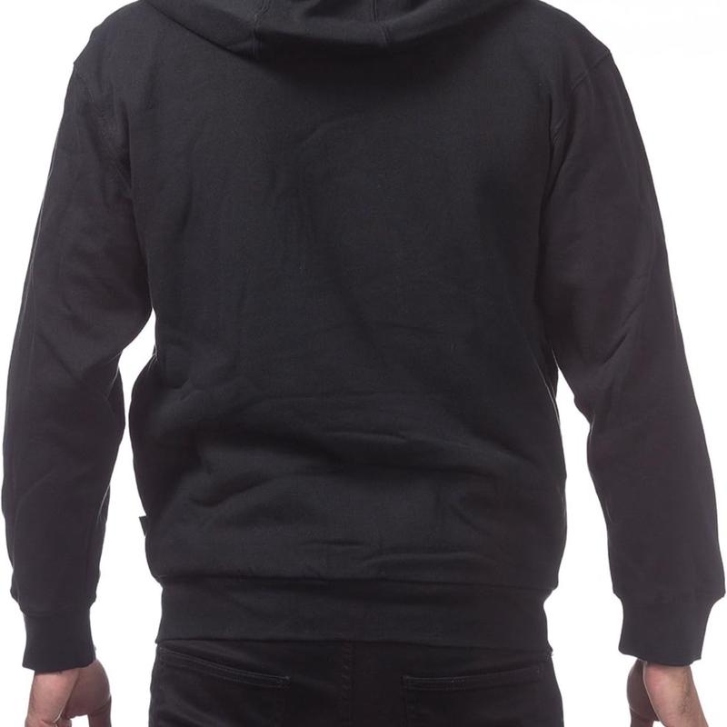 Pro Club Men's Heavyweight Pile Full Zip Hoodie - 60% Cotton 40% Polyester, Soft Durable 13oz Fleece, Relaxed Fit, Perfect for Winter