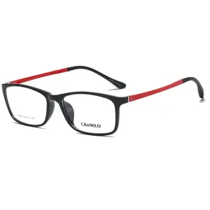 Narrow Rectangular Thin Plastic Optical Quality Eyeglasses Frame F1005-C2