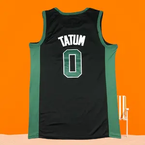 Jayson Tatum Classic-Design stitched Basketball Jerseys black shirt 2025