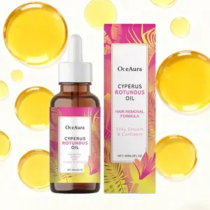 Cyperus Rotundus Oil for Natural Permanent Hair Reduction