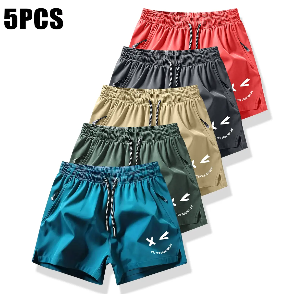 Lake Blue - Light Gray - Khaki - Army Gree