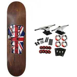 Toy Machine Skateboard Complete Rowley Union Jack Assorted 8.25" x 32"