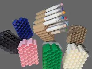 Marker Organizer Stand - Stylish & Functional for Art Supplies Compact Efficient Design Versatile Space Saving Handcrafted by Chriddler