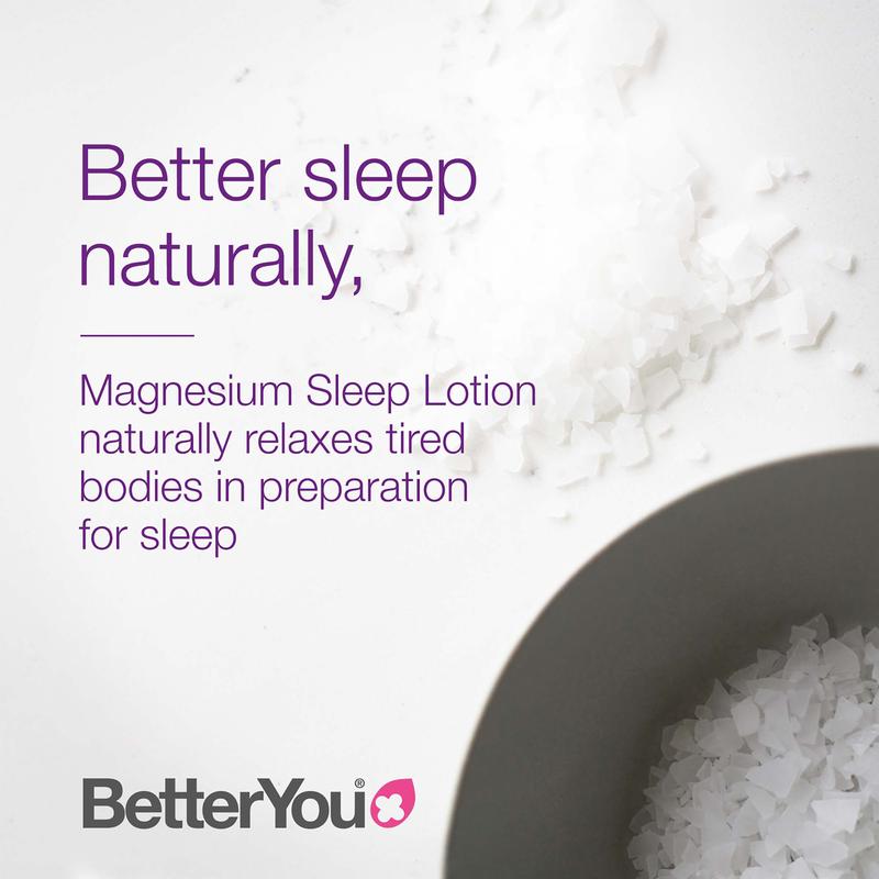 BetterYou Magnesium Sleep Body Lotion, Sore Muscle Relief - 6.08 oz