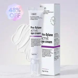 VGO-Pro-Xylane Anti-Wrinkle EyeCreamWomen's Glass Color MoisturzingRepair Fading dark circles Skin Care-B