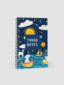 Celestial Torah Notes Spiral Notebook
