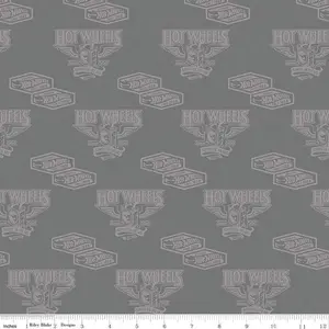 Hot Wheels Classic Vintage Decals Cast Iron Cotton Fabric